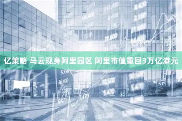 亿策略 马云现身阿里园区 阿里市值重回3万亿港元